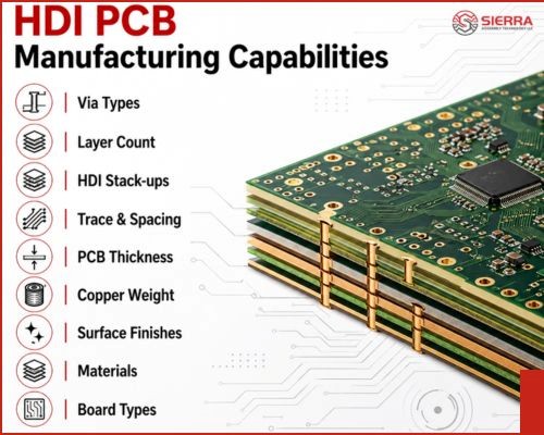 HDI PCB Manufacturer | HDI PCB Fabrication USA